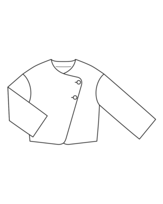 Veste en jacquard n°116 | Burda Style 11/22