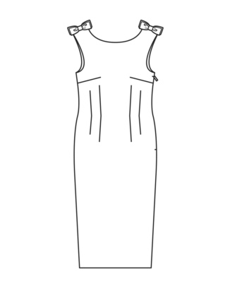 Robe en crêpe de Chine n°123 | Burda Style 11/22