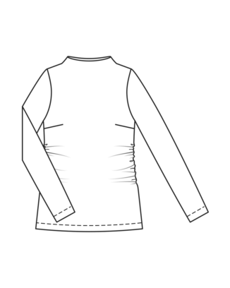 Pull-over en tricot  n°130 | Burda Style 11/22