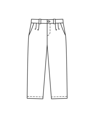 Pantalon en denim n°132 | Burda Style 11/22