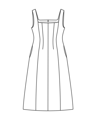 Robe en satin n°102 | Burda Style 12/22