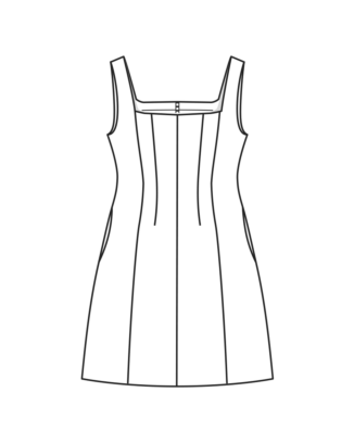 Robe en jacquard n°103 | Burda Style 12/22