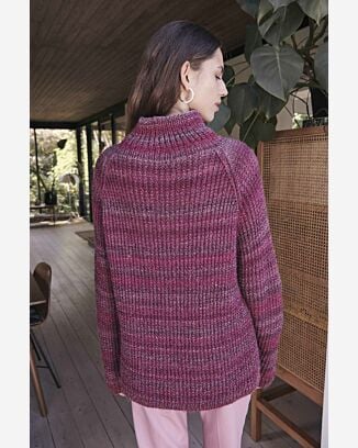 Pullover en torsades #22 | Burda Mailles n°19 - 2022