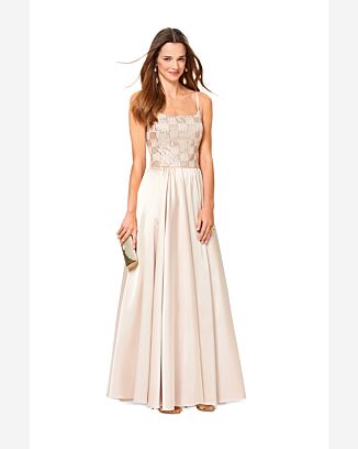 Robe à bretelles, top en dentelle n°6519