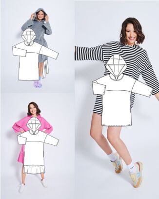 Robes en jersey n° 2 | Burda Easy n°1  Jan-Fév/2023