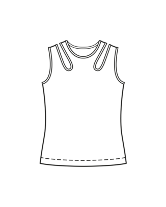 Top en jersey n°106 | Burda Style 02/23
