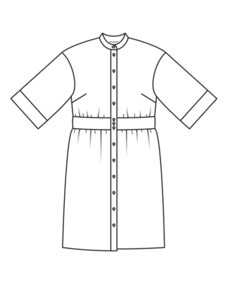 Robe en coton n°114 | Burda Style 02/23