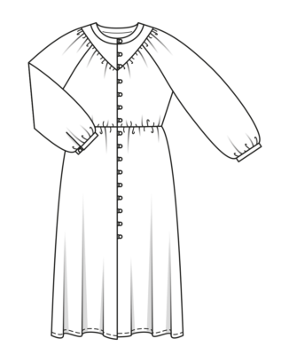 Robe en viscose n°103 | Burda Style 03/23