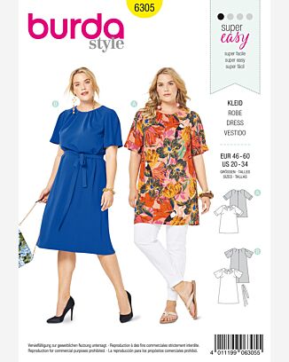 Tee-shirt et robe n°6305
