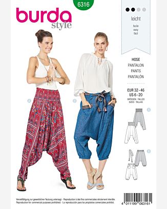 Pantalon sarouel n°6316