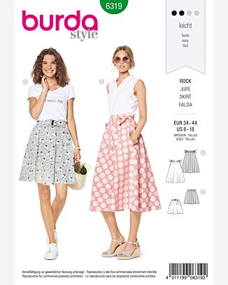Jupe cloche n°6319
