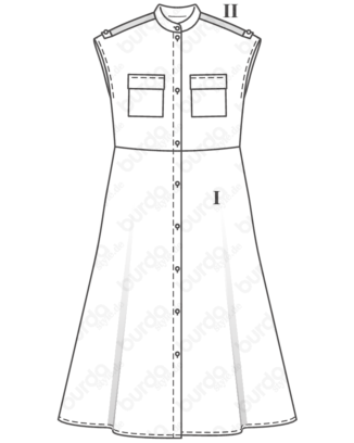 Robe chemisier n°119