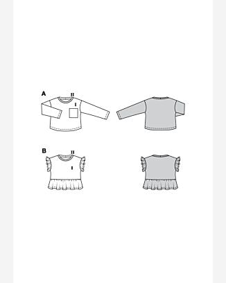 T-Shirt n°9223 Automne/Hiver 2024 | Patron Pochette