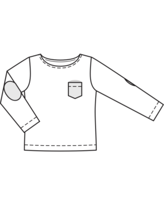 T-shirt en jersey n°144 | Burda Style 04/12