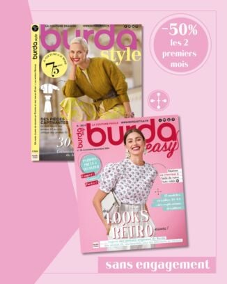 Abonnement sans engagement - Burda Style + Burda Easy