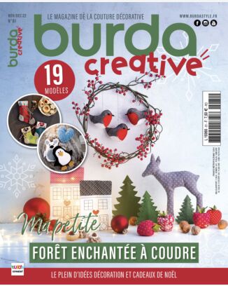 Burda Creative "Ma petite forêt enchantée à coudre"