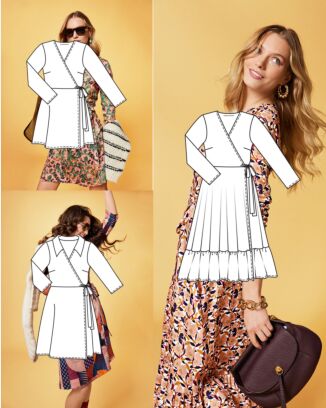 Robe en viscose n° 3 | Burda Easy n°1/2025