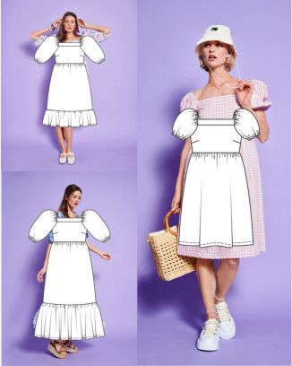 Robe en popeline n° 3 | Burda Easy n°3/2025