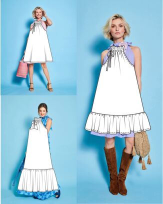 Robe en viscose n° 5 | Burda Easy n°3/2025