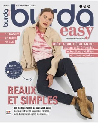 Burda EASY n°6 - Novembre / Décembre 2020