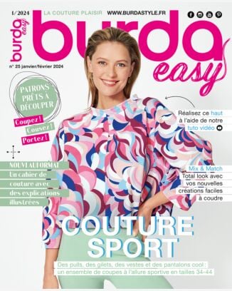 Burda Easy janvier/février 2024 | e-magazine