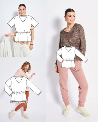 Chemisier en viscose n° 5 | Burda Easy n°5 Sep-Oct/2023
