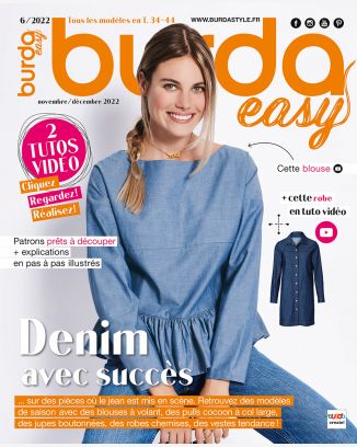 Burda EASY n°6 Novembre/Décembre 2022