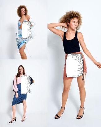 Jupe en jersey n° 2 | Burda Easy n°3 Mai-Juin/2023