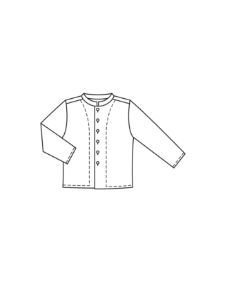 Chemise en mousseline  n°4 | Burda Kids 01/24