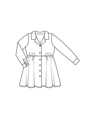 Robe en popeline n°7 | Burda Kids 01/24