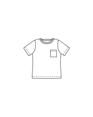 T-Shirt en jersey n°8 | Burda Kids 01/24