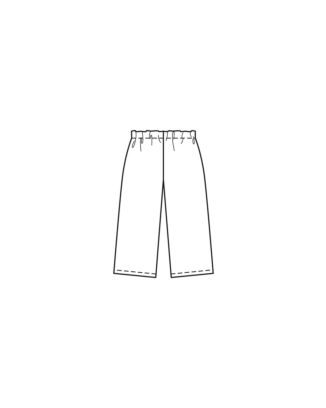 Pantalon en coton  n°11 | Burda Kids 01/24