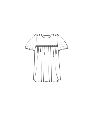 Robe en lin n°12 | Burda Kids 01/24