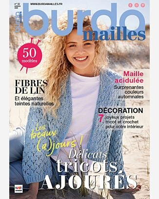 Burda Mailles n°32 | "Délicats tricots ajourés"