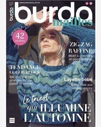 Burda Mailles n°28 | "Le tricot qui illumine l'automne"