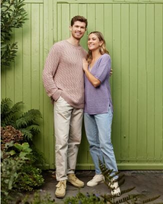 Pullover homme avec un point en relief #14 | Burda Mailles n°21 - 2023