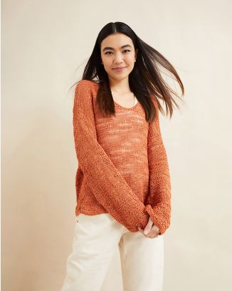 Pullover en point ajouré #09 | Burda Mailles n°22 - 2023