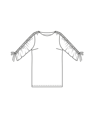 T-Shirt en jersey n°409 | Burda Curvy 02/24