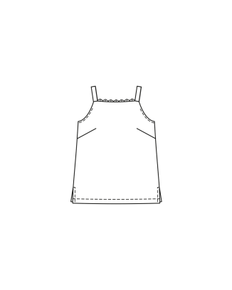 Top en satin n°418 | Burda Curvy 02/24