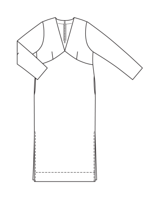 Robe en polyester n°404 | Burda Curvy 03/24