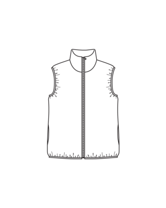 Gilet en tissu matelassé n°416 | Burda Curvy 04/24