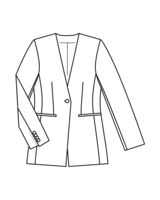 Blazer en polyester n°106 | Burda Style 12/22