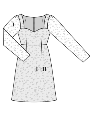Robe en Dentelle n°108 | Burda Style 12/22