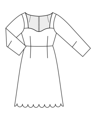 Robe en polyester n°109 | Burda Style 12/22