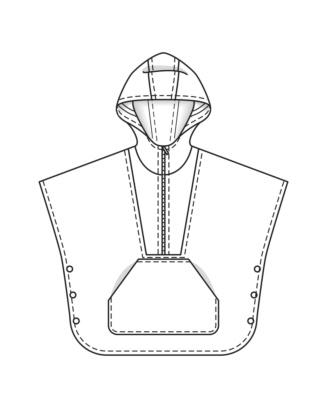 Cape en tissu matelassé n°110 | Burda Style 12/22