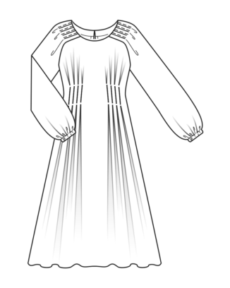 Robe en crêpe n°111 | Burda Style 12/22