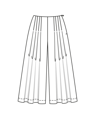 Pantalon en viscose n°125 | Burda Style 04/23