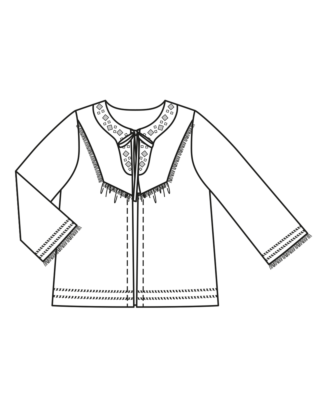 Veste en coton n°129 | Burda Style 04/23