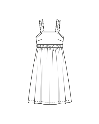Robe en viscose n°102 | Burda Style 05/23