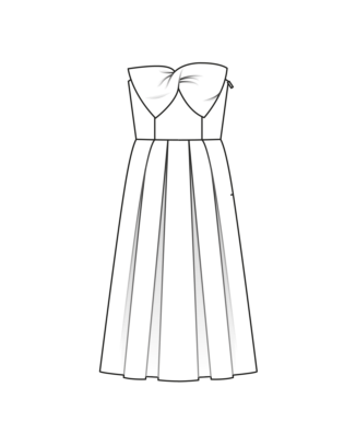 Robe en twill n°121 | Burda Style 05/23